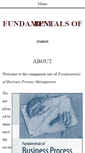 Mobile Screenshot of fundamentals-of-bpm.org